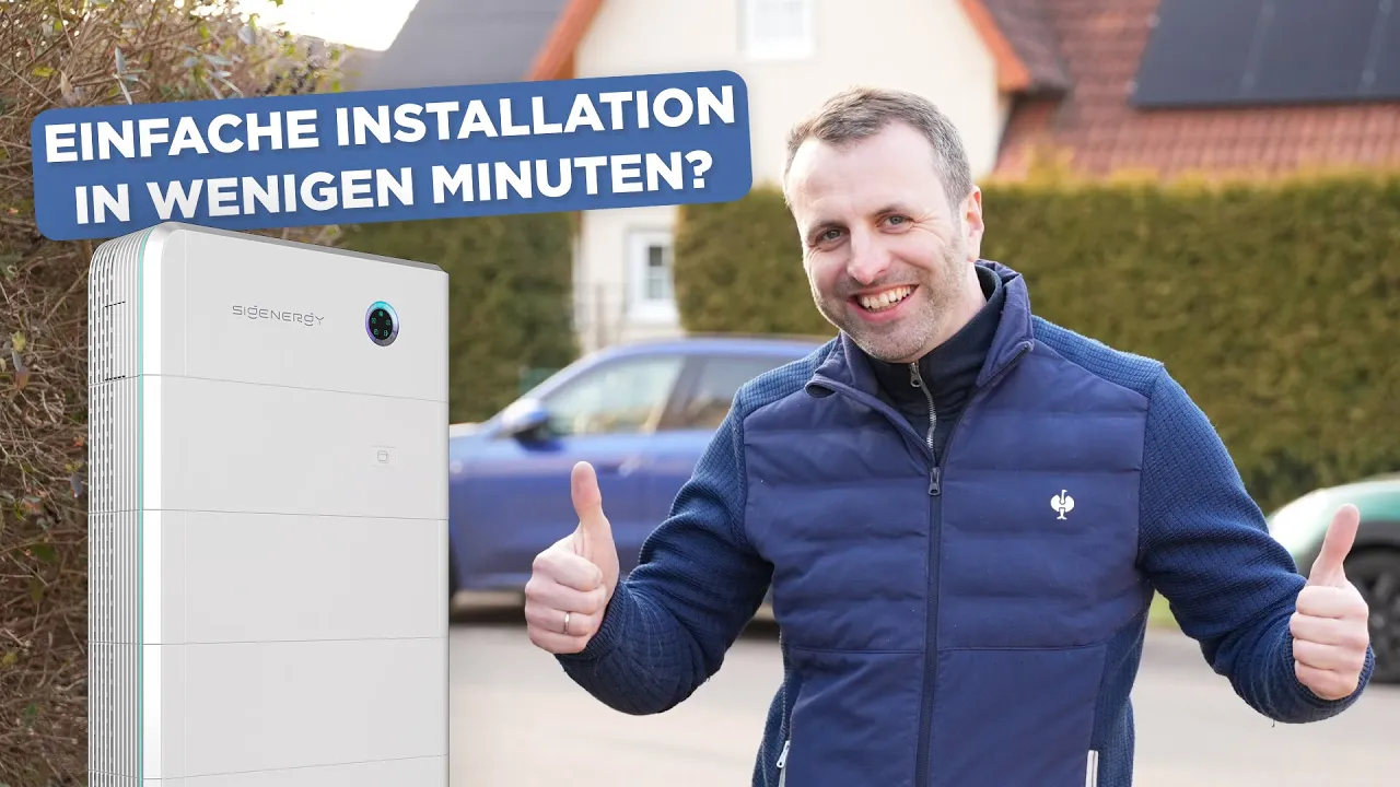 Sigenergy SigenStor Installation & Inbetriebnahme