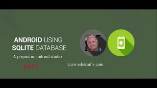 The android application project with SqliteDatabase part - 2