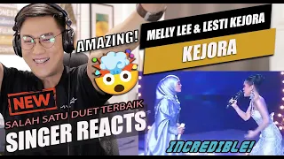 Download Melly Lee \u0026 Lesti Kejora - Kejora [Dangdut Academy 6] TOP 4 | SINGER REACTION MP3