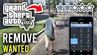 How To Remove Wanted Level In GTA 5 With Cheat Code - Full Guide