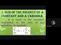 Statistical Notation