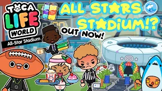 toca life world all star stadium new location out now 