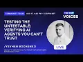Testing the untestable verifying AI agents you can t trust The Top Voices