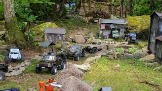 rc city scale crawler trail park france les fous du volant ascent vs vanquish trx4 axial rc4wd mst