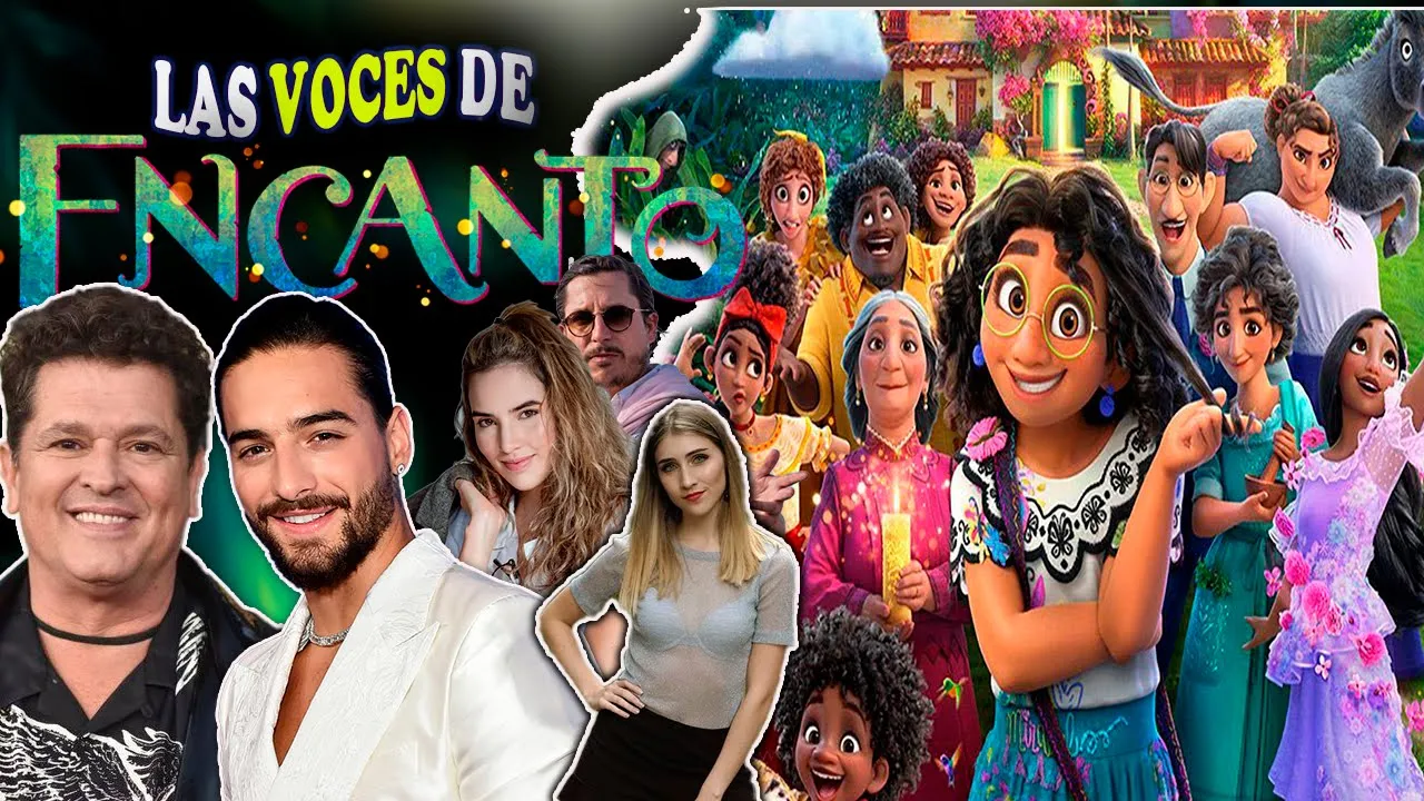 ????Las Voces de ENCANTO en ESPAÑOL -Disney????