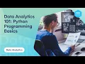 Data Analytics 101 Python Programming Basics - Ironhack Tech School