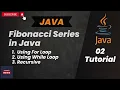 Java Fibonacci Series