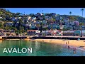 30 Minute Avalon City Walk Tour Catalina Island Streets 4K