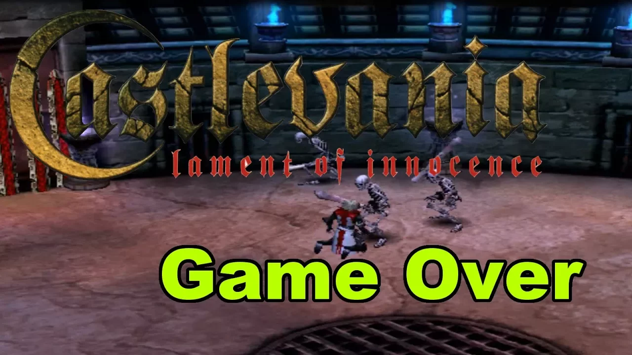 Castlevania: Lament Of Innocence [PS2] - Game Over