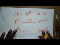 m to mm m2 to mm2 m3 to mm3