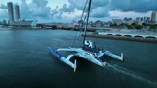 ARKEA ULTIM Challenge – Brest Jan 15 Armel Banque Pop Brazil Repairs and Race Report