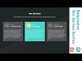 How To Create Responsive our services section using HTML CSS Source Code