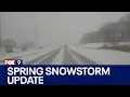 Minnesota weather Spring snowstorm update 8 30 a m Tuesday
