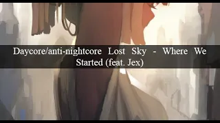 Download DATCORE/ANTI-NIGHTCORE - Lost Sky   Where We Started feat  Jex NCS Release MP3