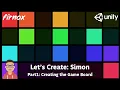 Let s Create A Simon memory game in Unity Part1 Game board