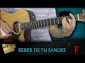 BEBER DE TU SANGRE Letra y Acordes - Los Amantes de Lola - (DEMO)