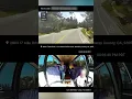 Insane Moment Corvette WIPES OUT After Crashing Into Tour Bus