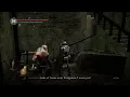 Dark Souls Remastered - Giving Large Divine Ember to Andre Scene