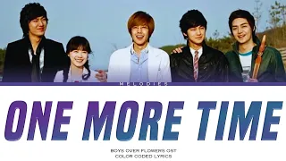 one more time three bicycles boys over flowers ost color coded lyrics