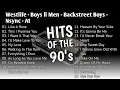 Lagu 90s Boy Band Best Songs - Westlife, Boys 2 Men, Backstreet Boys, Nsync, A1