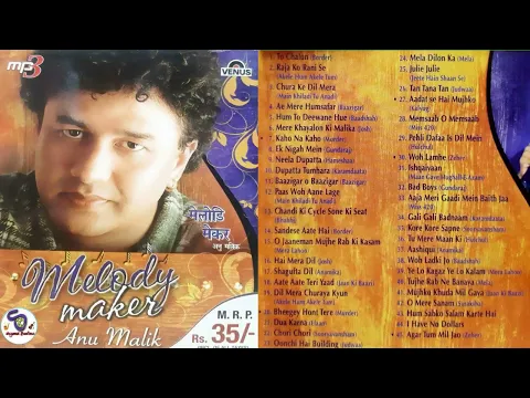 Download MP3 Melody Maker Anu Malik !! मेलोडी मेकर अनु मालिक With Alka Yagnik,Kavita Krishnamurthy,Kumar Sanu....