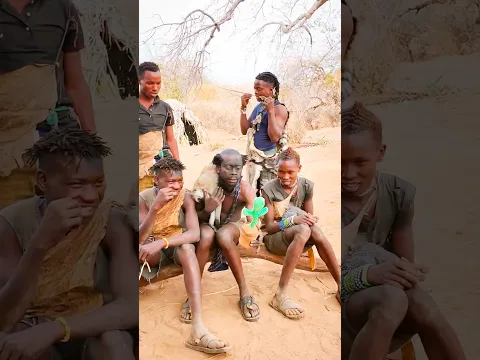 The Talking Toy Spokeβ¦ and He Dropped It in Fear! ππ | African Bush Life