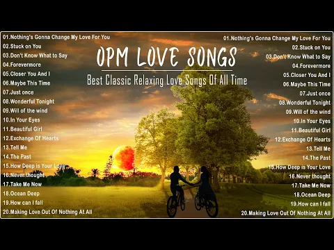 Download MP3 OPM Hits Medley - Classic OPM All Time Favorites Love Songs