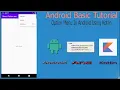 Option Menu In Android Using Kotlin