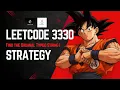 LeetCode 3330 - Find the Original Typed String I Java Solution Dry Run Explanation