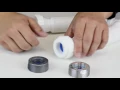 Sifão Extensível Universal Longo 1,5 Metros (Blukit Branco) Video do produto Sifão Extensível Universal Longo 1,5 Metros (Blukit Branco)