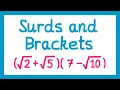Surds and Brackets - GCSE Higher Maths