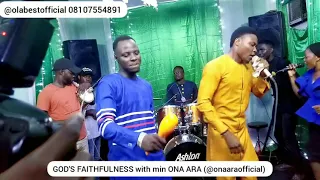 olabest powerful ministration on gods faithfulness with min ona ara