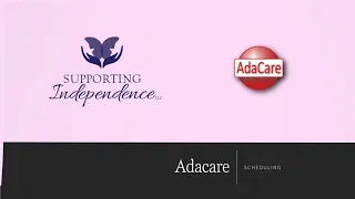 Adacare - Scheduling