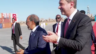 Madaxweynaha JFS ayaa ka qayb galay munaasabadda soo dhoweynta markabka  shidaalka ee Çağrı Bey,
