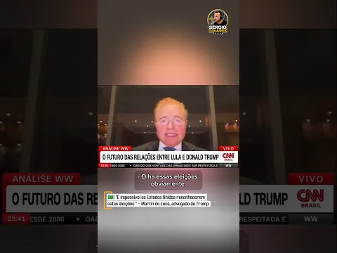 🇧🇷|Advogado de Trump fala que é impossível os EUA reconhecerem o resultado das eleições no Brasil