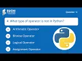 Python Quiz - 3 suchiit