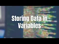 Storing information Java Variables