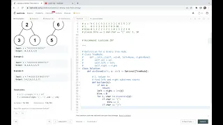 Leetcode 536 Construct Binary Tree from String - locate starts of subtrees and do recursion