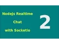 NodeJs Realtime Chat with Socketio - 2 Connect to Server from Client