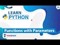 Python Functions with Parameters Tutorial in Hindi Urdu