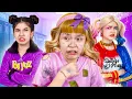 Download Lagu Barbie Vs Bratz Vs Harley Quinn! First Day Of Poor Barbie In Rich School!