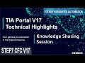 TIA PORTAL V17 NEW FEATURES TIA STEP7 CFC