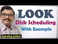 LOOK Disk Scheduling Algorithm in Operating System Operating System