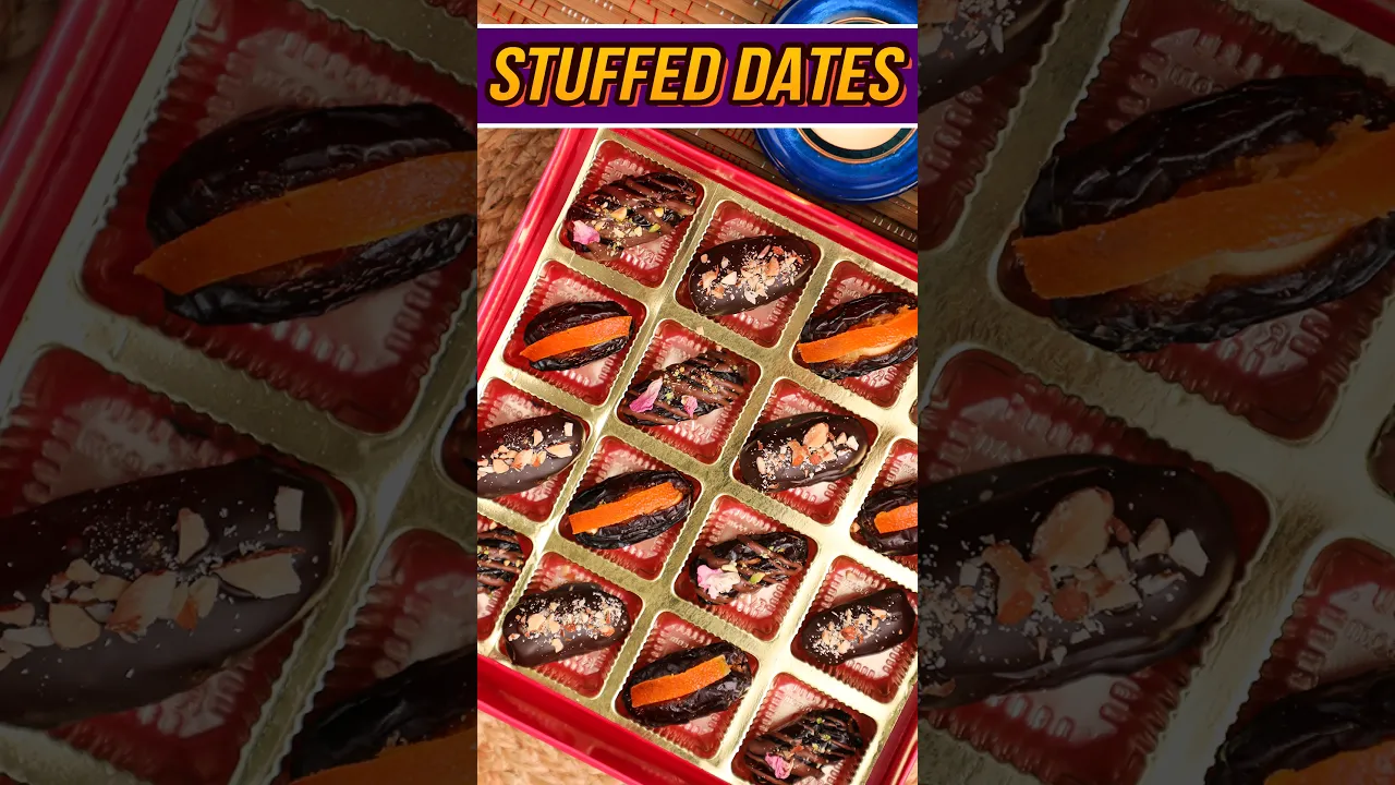 #Diwali2023 Amazing Stuffed Dates 3 Ways   #datesrecipes #diwalispecial #sweetrecipe #rajshrifood