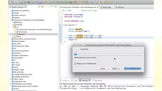 C Tutorial for Beginners 34 - Overloading Constructors