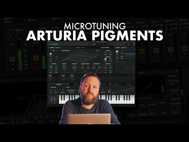 Making Microtonal Hypnotic Techno Using Alternate Tuning in Pigments