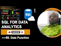 09 SQL for Data Analytics - Date Functions GETDATE MONTH YEAR DAY etc