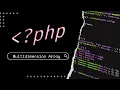 PHP Programming Tutorial - Multidimensional Array BEGINNERS GUIDE