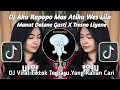 Lagu DJ AKU RAPOPO MAS ATIKU WES LILO | DJ MANUT DALANE GUSTI X TRESNO LIYANE SOUND VIRAL TIKTOK TERBARU
