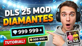 🔥 DLS 25 Hack/MOD - MONEDAS y DIAMANTES INFINITOS en Dream League Soccer MOD MENU 2025 (Android/iOS)